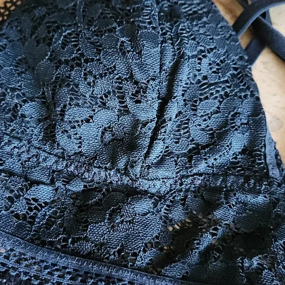 Xhilaration black lace bralette wimans size small - Picture 2 of 6